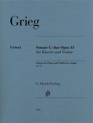 Edvard Grieg: Sonata in G major op. 13: Violon et Accomp.