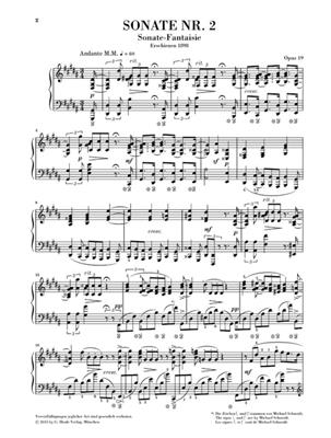 Alexander Skrjabin: Klaviersonate Nr. 2 gis-moll op. 19: Solo de Piano