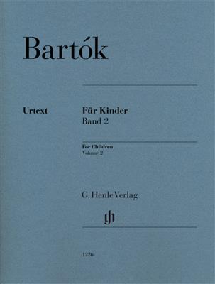 Béla Bartók: For Children Volume 2: Solo de Piano