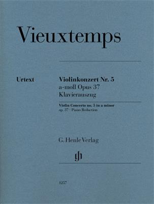 Henri Vieuxtemps: Violin Concerto no. 5 a minor op. 37: Violon et Accomp.