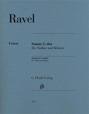 Maurice Ravel: Violin Sonata In G Major: Violon et Accomp.