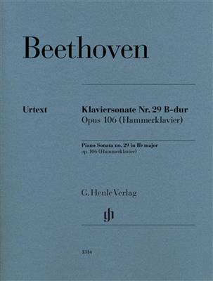 Ludwig van Beethoven: Piano Sonata No. 29 In B-Flat Op. 106: Solo de Piano