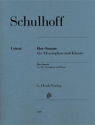 Erwin Schulhoff: Hot-Sonata for Alto Saxophone and Piano: Saxophone Alto et Accomp.