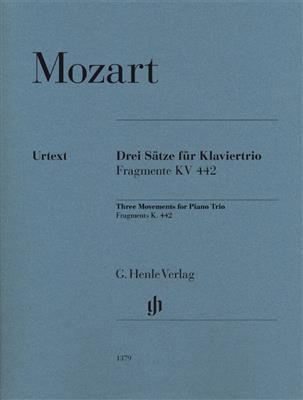 Wolfgang Amadeus Mozart: Three Movements For Piano Trio: Trio pour Pianos