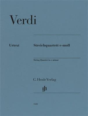 Giuseppe Verdi: Streichquartett E-Moll: Quatuor à Cordes