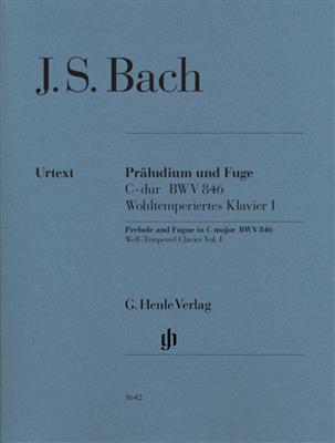 Johann Sebastian Bach: Prelude & Fugue In C BWV 846 Piano Urtext: Solo de Piano