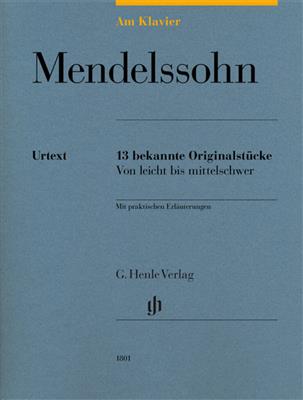 Felix Mendelssohn Bartholdy: Mendelssohn: 13 bekannte Originalstücke: Solo de Piano