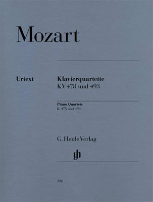 Wolfgang Amadeus Mozart: Piano Quartets K. 478 and 493: Quatuor pour Pianos