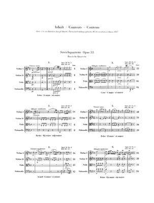 Franz Joseph Haydn: Streichquartette Heft V op. 33: Quatuor à Cordes