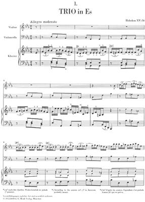 Franz Joseph Haydn: Piano Trios, Volume I: Trio pour Pianos