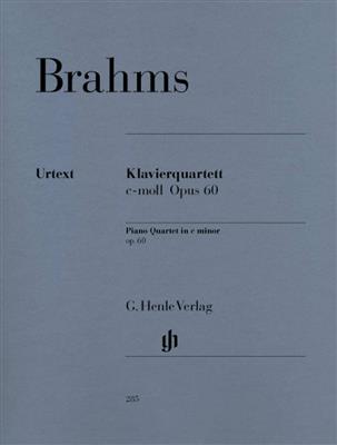 Johannes Brahms: Piano Quartet In C Op.60: Quatuor pour Pianos