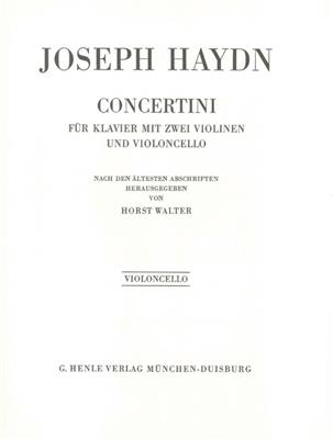 Franz Joseph Haydn: Concertini For Piano: Solo pour Violoncelle