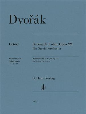 Antonin Dvorak: Serenade E-dur Op. 22: Orchestre à Cordes