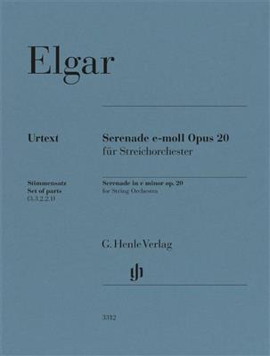 Edward Elgar: Serenade e-moll Op. 20: Orchestre à Cordes
