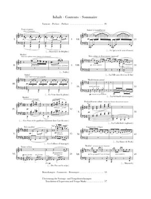 Claude Debussy: Préludes - Premier Livre: Solo de Piano