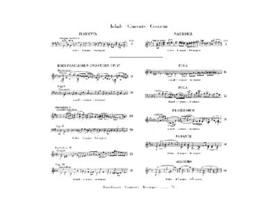 Felix Mendelssohn Bartholdy: Orgelstucke: Orgue