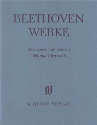 Ludwig van Beethoven: Mass C major op. 86