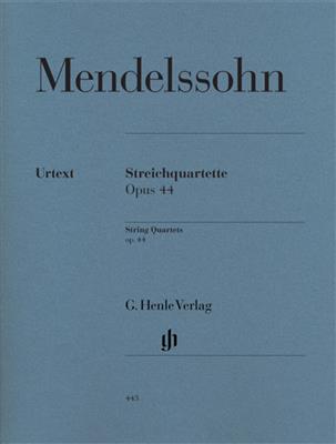 Felix Mendelssohn Bartholdy: String Quartets op. 44, 1-3: Quatuor à Cordes