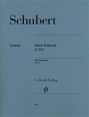 Franz Schubert: 2 Scherzi B flat major and D flat major D 593: Solo de Piano