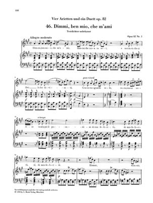 Ludwig van Beethoven: Samtliche Lieder Band II: Chant et Piano