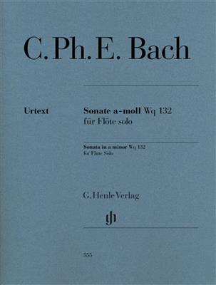 Carl Philipp Emanuel Bach: Sonate a-moll Wq 132 für Flöte solo: Solo pour Flûte Traversière