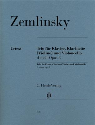 Alexander Zemlinsky: Clarinet Trios D Minor Op. 3 For Piano, Clarinet: Ensemble de Chambre