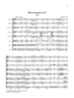 Franz Joseph Haydn: Divertimento In G Major Hob. II: Ensemble de Chambre