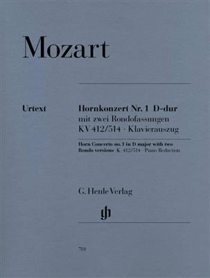 Wolfgang Amadeus Mozart: Concerto for Horn and Orchestra No. 1 D major: Cor Français et Accomp.
