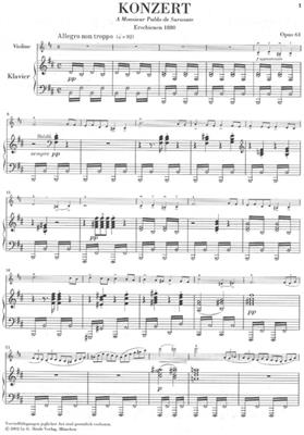Camille Saint-Saëns: Violin Concerto No.3 In B Minor Op.61: Violon et Accomp.