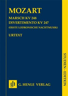 Wolfgang Amadeus Mozart: March K. 248 · Divertimento K. 247: Ensemble de Chambre