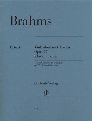 Johannes Brahms: Violin Concerto In D Major Op.77 - Piano Reduction: Violon et Accomp.