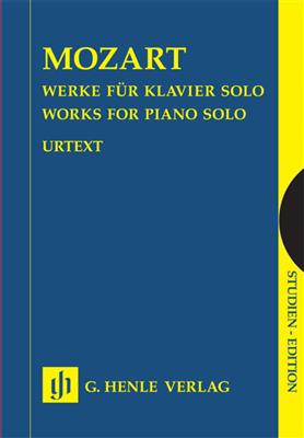 Wolfgang Amadeus Mozart: Works for Piano Solo: Solo de Piano
