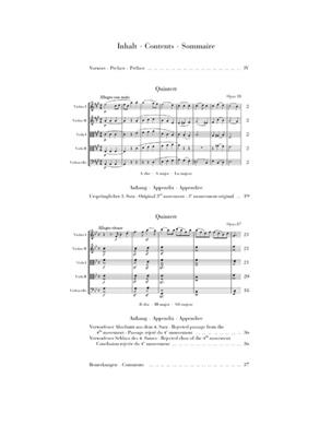 Felix Mendelssohn Bartholdy: String Quintets Op.18 and 87: Cordes (Ensemble)