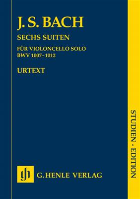 Johann Sebastian Bach: 6 Suites For Cello: Solo pour Violoncelle