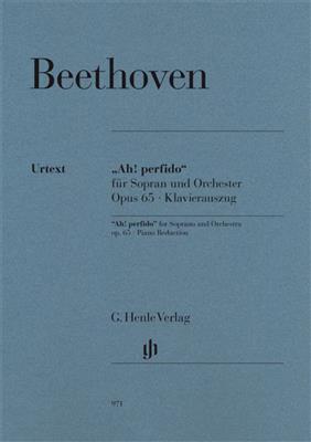 Ludwig van Beethoven: 'Ah! Perfido' Op.65: Chant et Piano