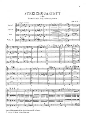 Ludwig van Beethoven: The String Quartets: Quatuor à Cordes