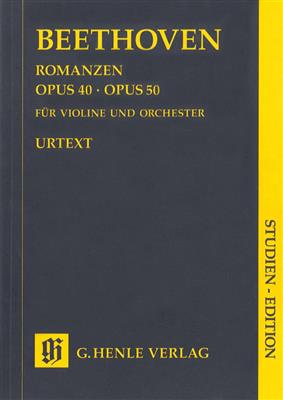 Ludwig van Beethoven: Romanzen Fur Violine Und Orchester: Violon et Accomp.