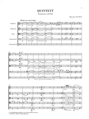 Franz Schubert: String Quintet In C: Quintette à Cordes