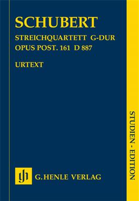 Franz Schubert: String Quartet In G Major Op. post. 161 D 887: Quatuor à Cordes