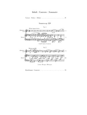Johannes Brahms: Clarinet Sonatas Op. 120 (Clarinet in B Flat): Clarinette et Accomp.