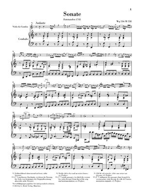 Carl Philipp Emanuel Bach: Gambensonaten Wq 88, 136, 137: Viole De Gambe