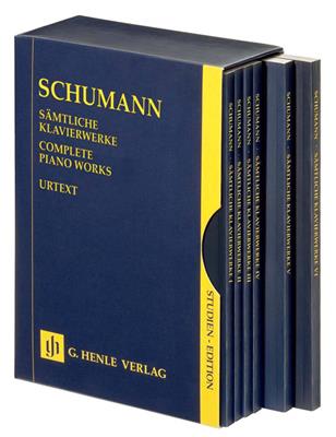 Robert Schumann: Sämtliche Klavierwerke - 6 Bände im Schuber: Solo de Piano