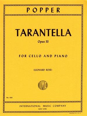 David Popper: Tarantella op. 33: Violoncelle et Accomp.