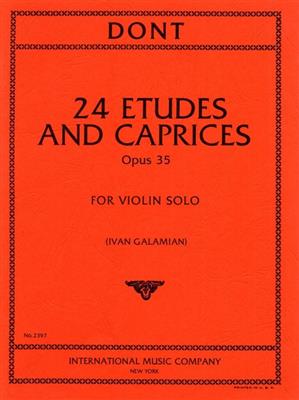 Studi E Capricci Op. 35 (Galamian)
