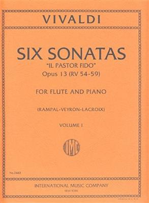Antonio Vivaldi: Sonate (Pastor Fido)Op.13 Vol.1: Solo pour Flûte Traversière