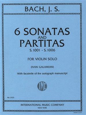 Johann Sebastian Bach: 6 Sonatas And Partitas S.1001 - S.1006: Solo pour Violons