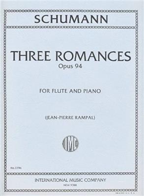 Robert Schumann: 3 Romanze Op. 94 (Rampal): Solo pour Flûte Traversière