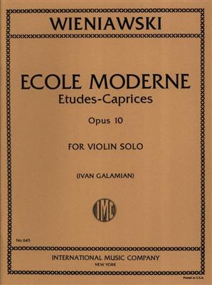 Scuola Moderna (Studi-Capriccio) Op. 10 (Galamian)