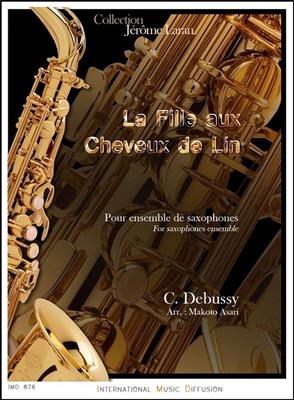 Claude Debussy: La Fille aux Cheveux de Lin: Saxophones (Ensemble)