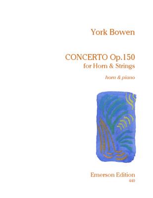 York Bowen: Concerto Opus 150: Cor Français et Accomp.